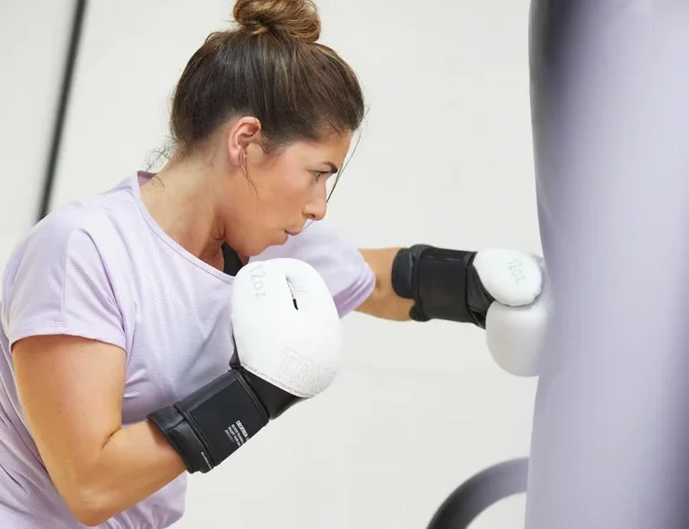 Séance de boxe pour les aidants